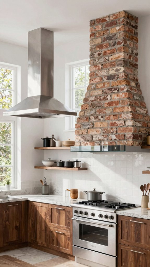 14 Chimney Kitchen Ideas for a Stylish Upgrade 13 unique chimney design combinations