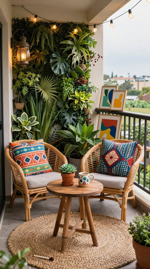 unique decor for balconies