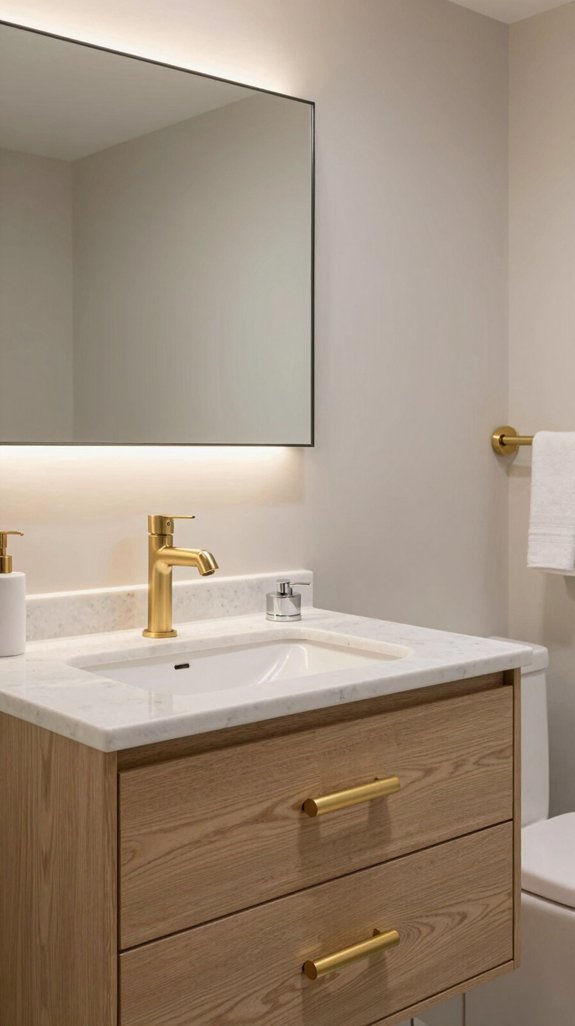 upgrade faucet and hardware