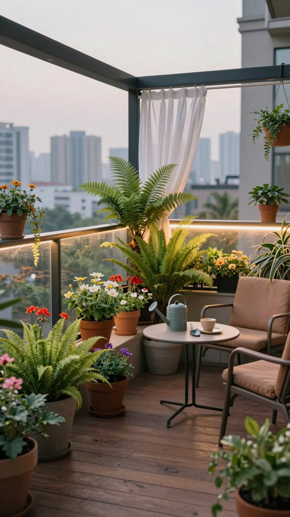 urban balcony garden design