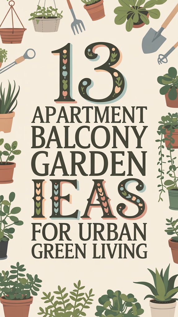 13 Apartment Balcony Garden Ideas for Urban Green Living 1 urban balcony gardening ideas