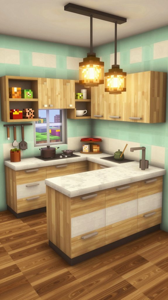 14 Minecraft Kitchen Ideas for Creative Builds 8 urban compact kitchen solutions