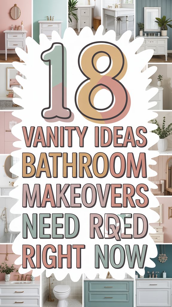 vanity bathroom makeover ideas