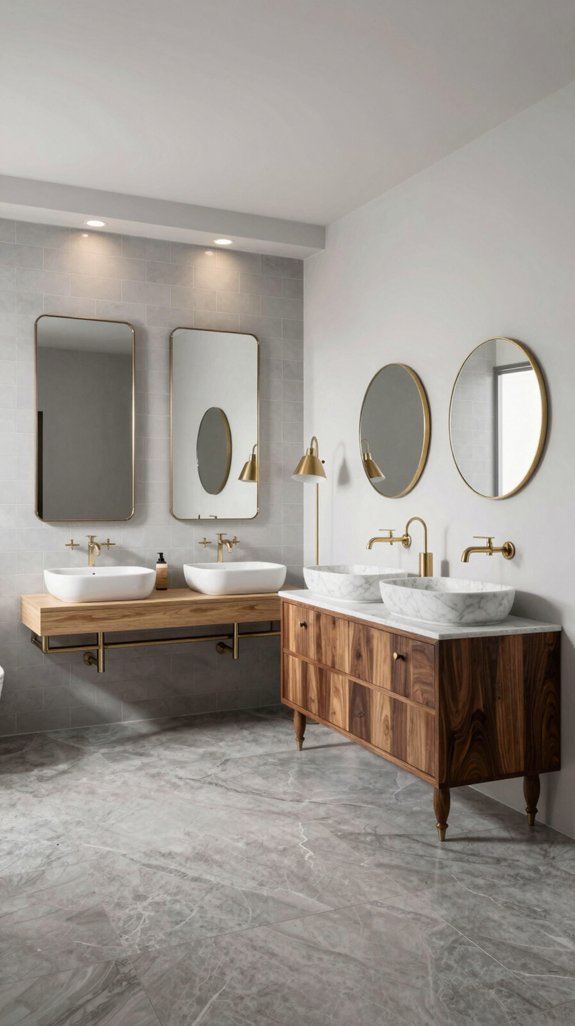 vanity selection style and space