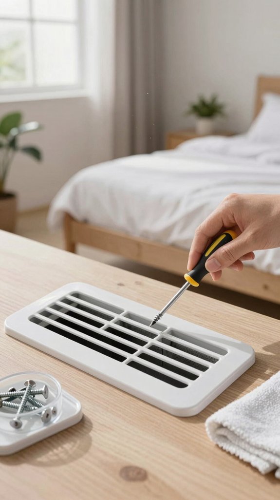 vent cover removal tips