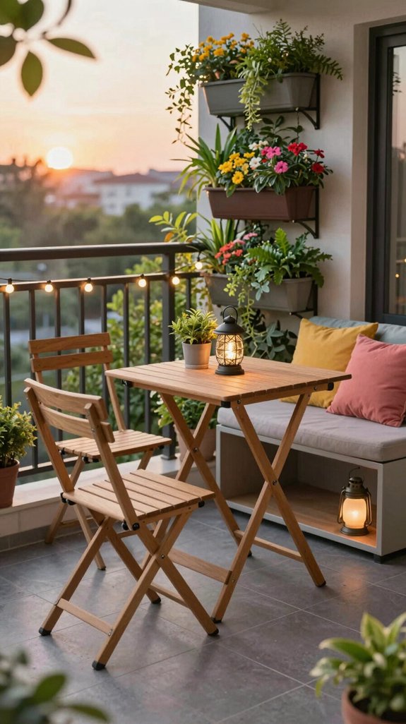 21 Balcony Decoration Ideas to Refresh Your Outdoor Space 13 versatile balcony furniture solutions