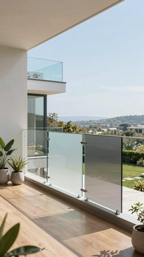 versatile glass railing options