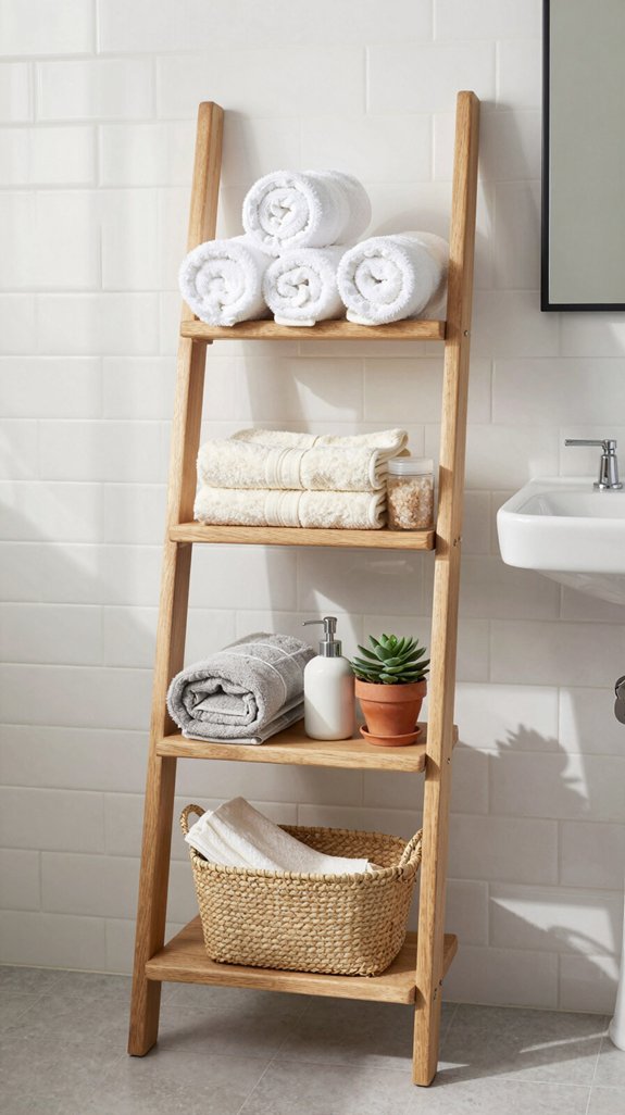 versatile ladder shelf solutions