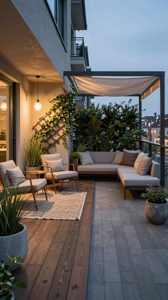 versatile outdoor living zones