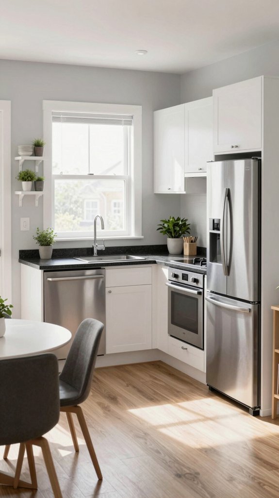 19 Tiny Kitchen Ideas That Feel Surprisingly Spacious 3 versatile spacious l shaped kitchens