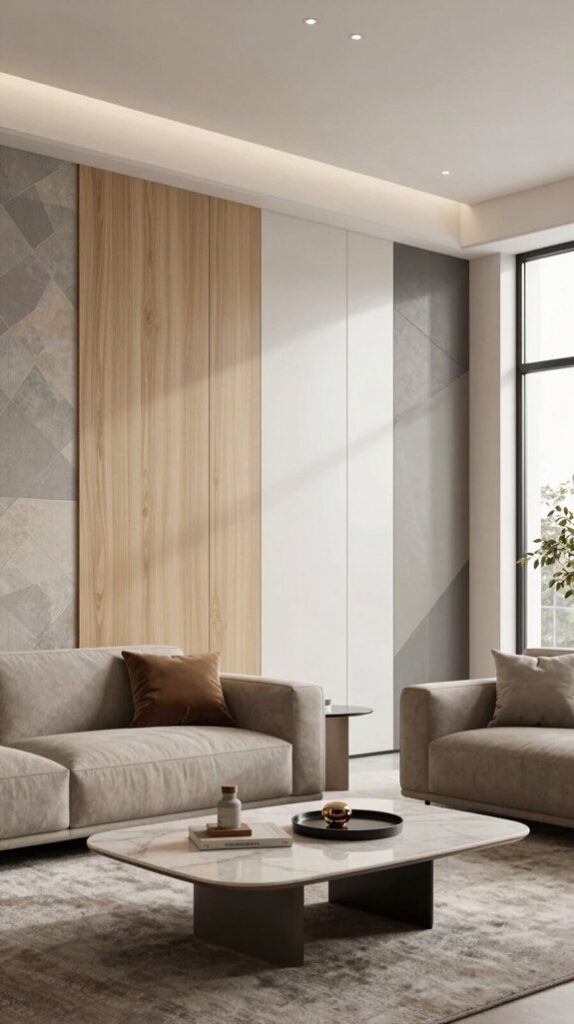 16 PVC Wall Panel Design Ideas for Living Rooms - Home Stylistica