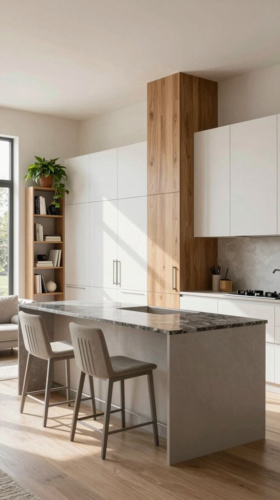 vertical elements enhance design