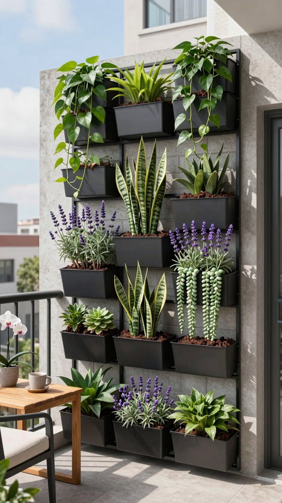 15 Small Balcony Ideas Apartment Owners Will Love 8 vertical gardening maximizes space