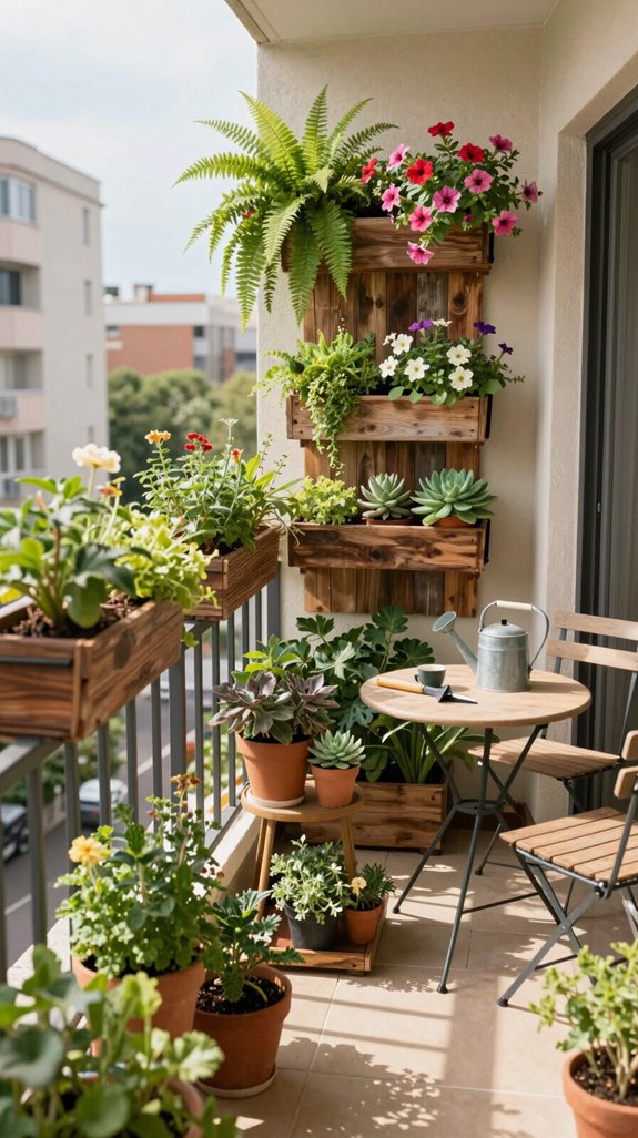 14 Tiny Balcony Garden Ideas for Urban Green Living 4 vertical gardening space solutions