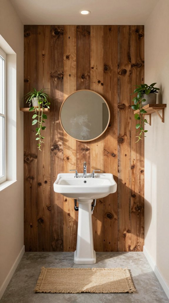 vertical wood paneling installation