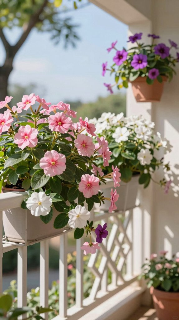 18 Balcony Flowers That Instantly Brighten Any Space 12 vibrant blooms for shade
