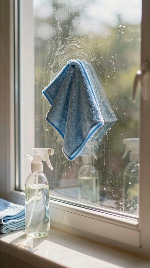 vinegar based window cleaning solution