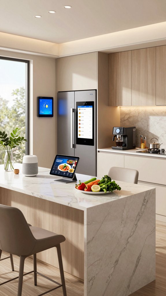 16 Smart Kitchen Ideas for Modern Living 16 voice activated kitchen efficiency