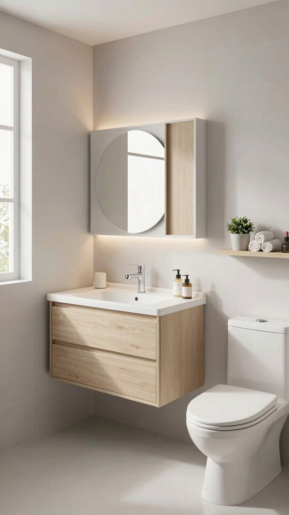 wall mounted fixtures for space