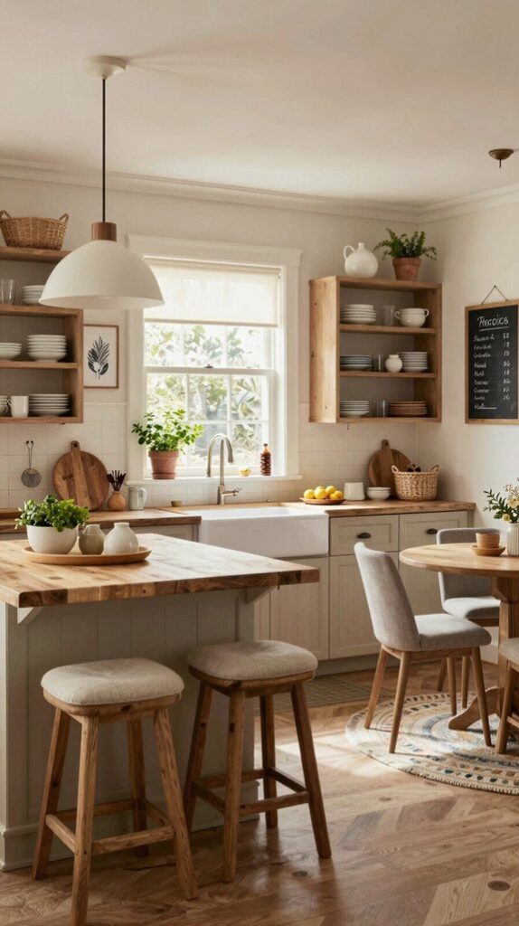 warm and inviting kitchens