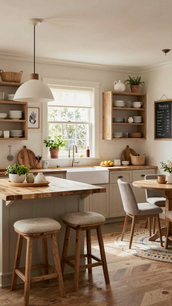 warm and inviting kitchens