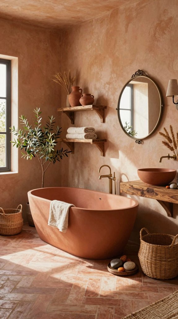 warm earthy color palette
