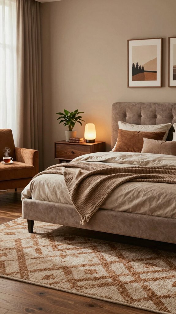 warm earthy color palette