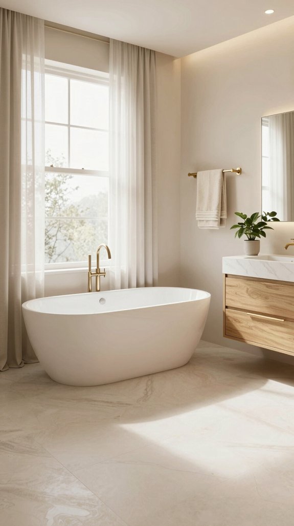 23 White Bathroom Ideas for a Bright, Clean Aesthetic - Home Stylistica