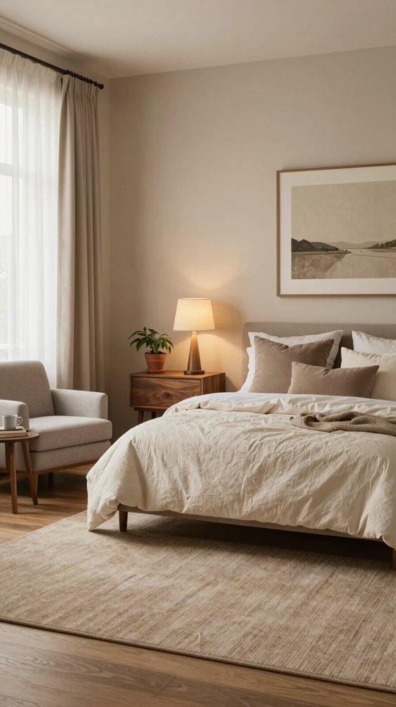warm inviting bedroom colors