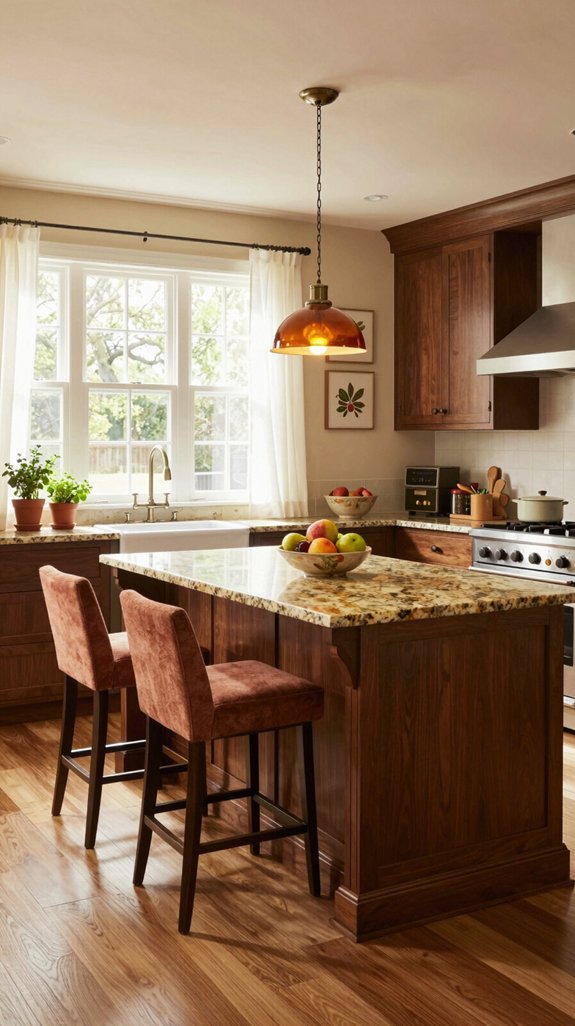 warm inviting kitchen colors