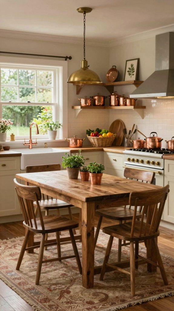 21 Cozy Kitchen Ideas for a Warm Inviting Space 21 warm metal finishes elevate ambiance