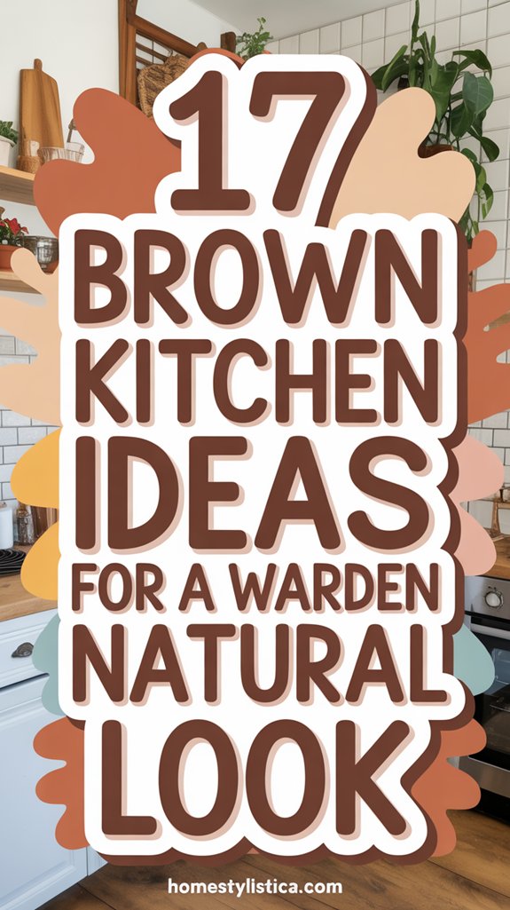 warm natural brown kitchens