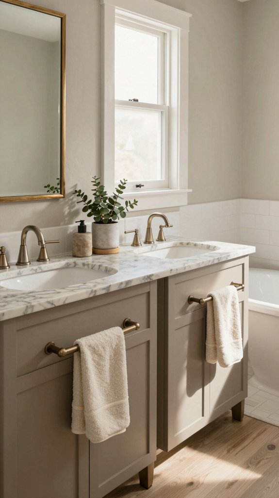 18 Warm Neutral Bathroom Ideas for a Cozy Retreat 9 warm neutrals aesthetic choices