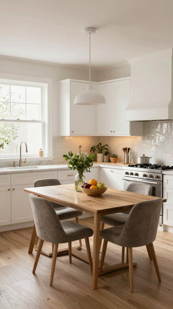 warm taupe and cream elegance