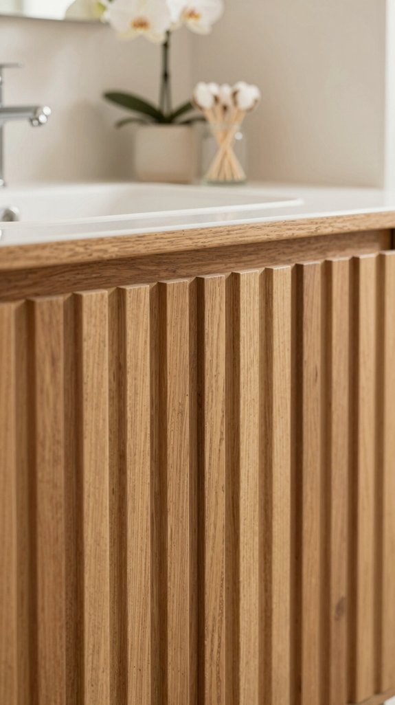 warm wood textured elegance