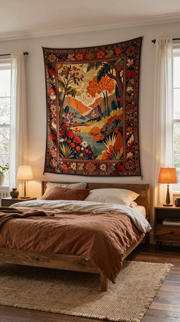 warmth through tapestry layering