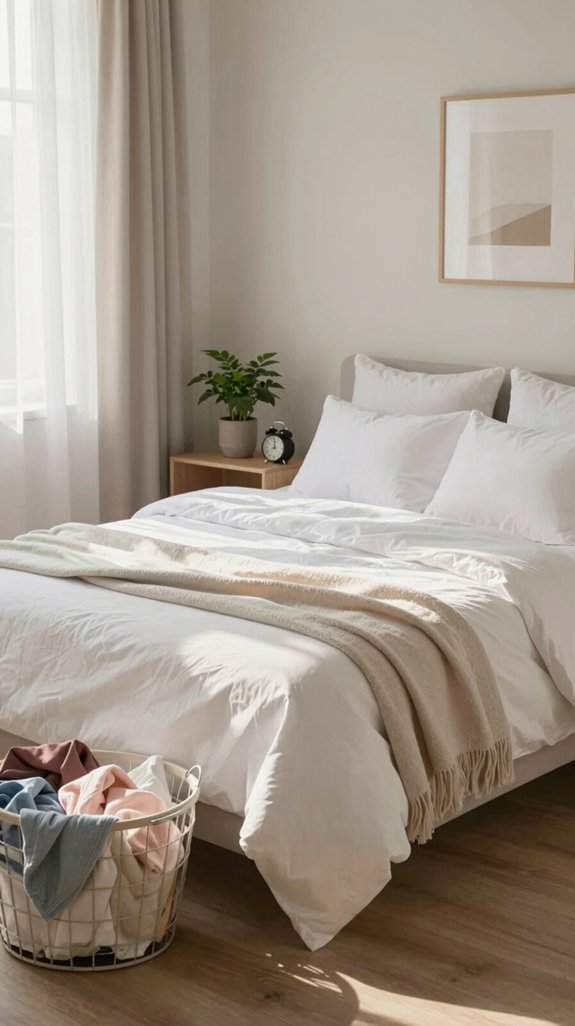 weekly linen washing routine