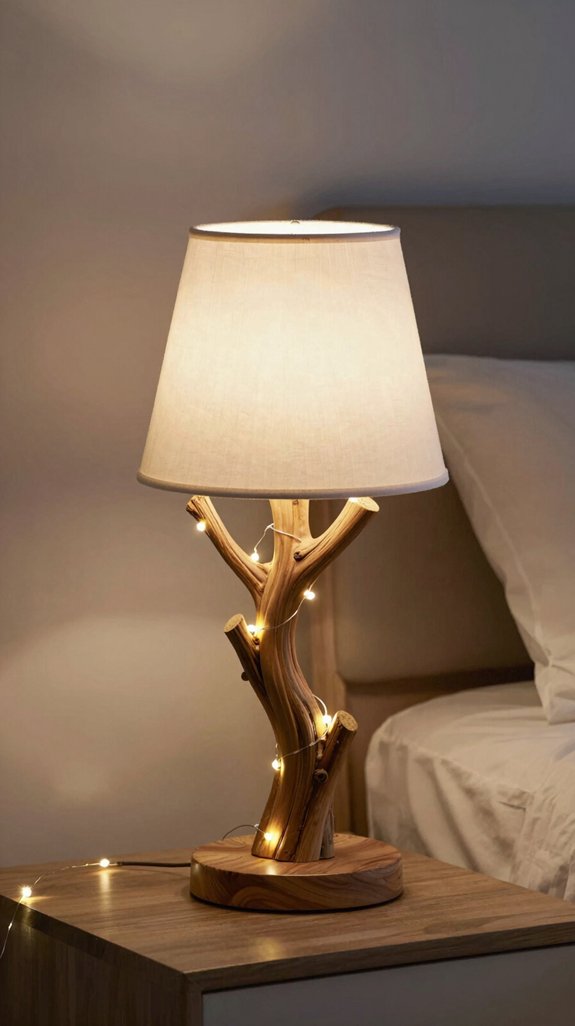12 Fairy Lights Bedroom Ideas for a Magical Touch 5 whimsical branch fairy lamp