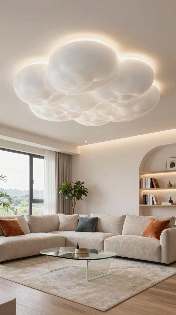 Shape Design Ceiling 22 Ceiling Design Ideas for Living Rooms - Home Stylistica