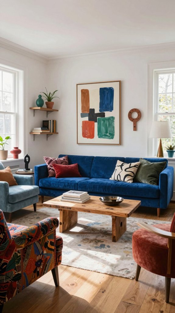 white walls enhance openness