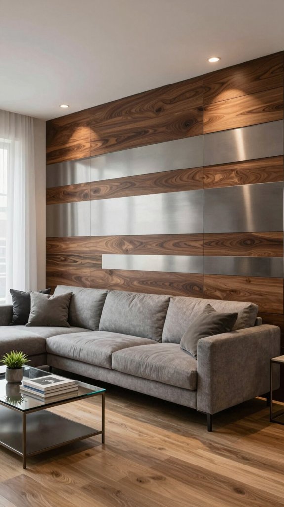 wood and metal fusion