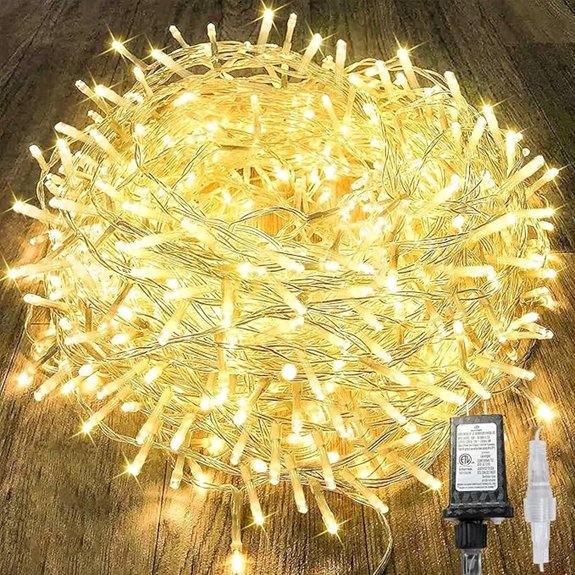 10 Best Outdoor Fairy Lights to Light Up Any Backyard 2 240led warm fairy string lights