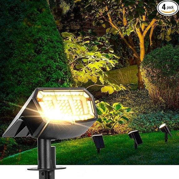 63 led waterproof outdoor spotlights
