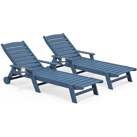 adjustable two position patio lounge