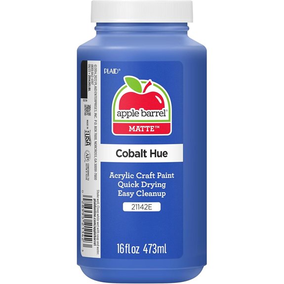 apple barrel 16 oz cobalt blue