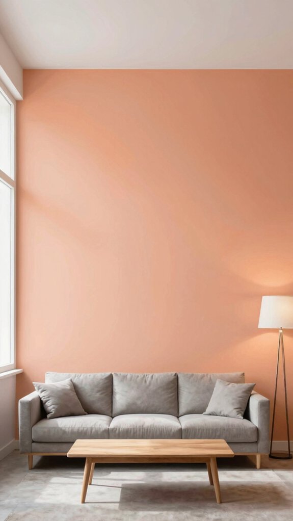 apricot wall paint transformations