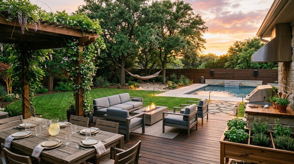 backyard outdoor living upgrades