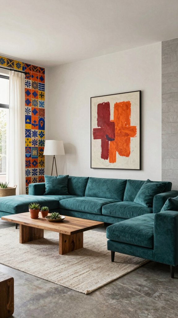 balanced color harmony design