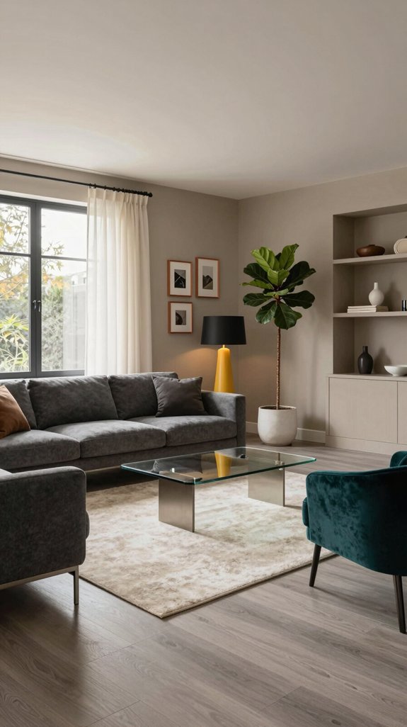 balanced color scheme accents