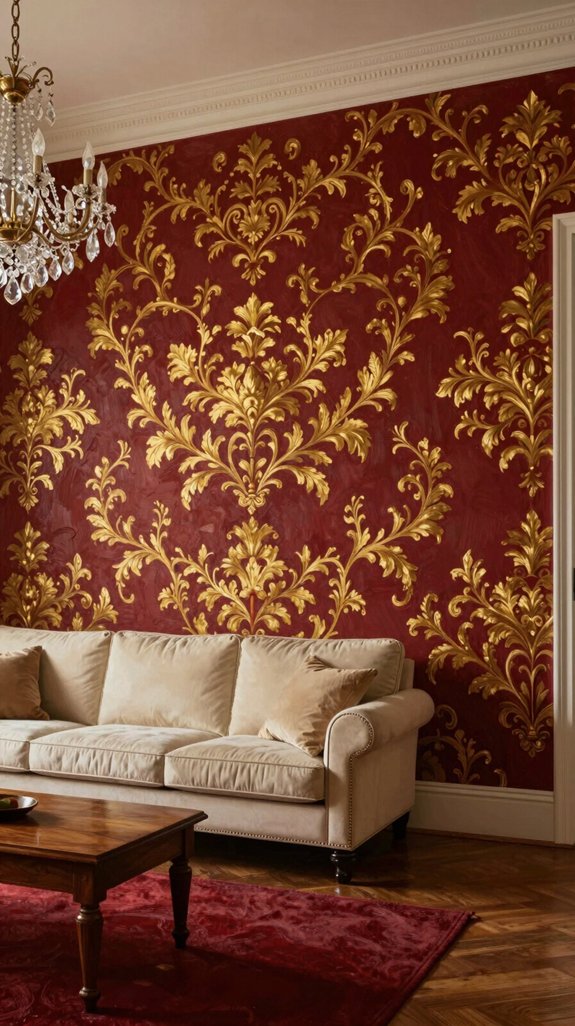 baroque pattern painting technique